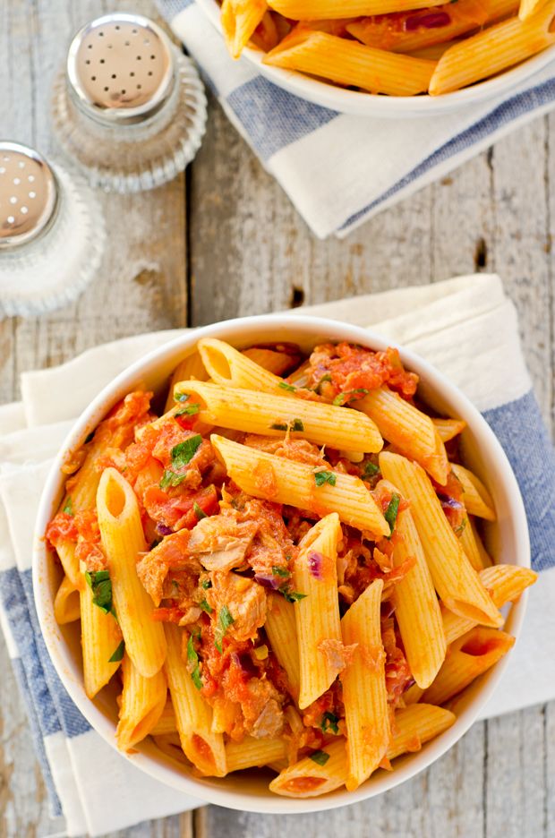 SOS RECETTE Pâtes sauce tomate au thon