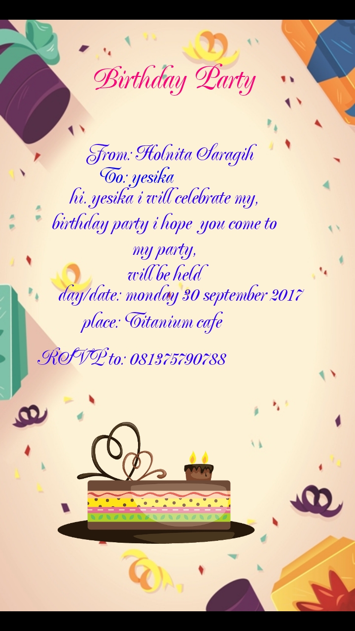Invitation Card Definition and Examples