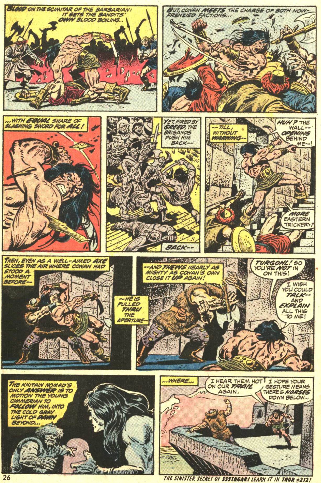 Read online Conan the Barbarian (1970) comic -  Issue #27 - 19