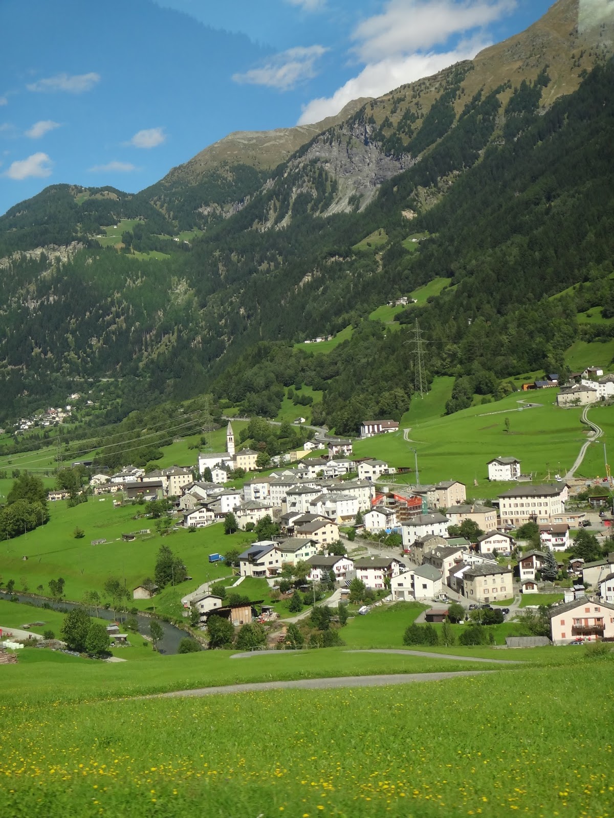 Voila! Sally criss crossing Paris Varenna to Zurich...the