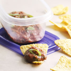 Bean Dip and Chips