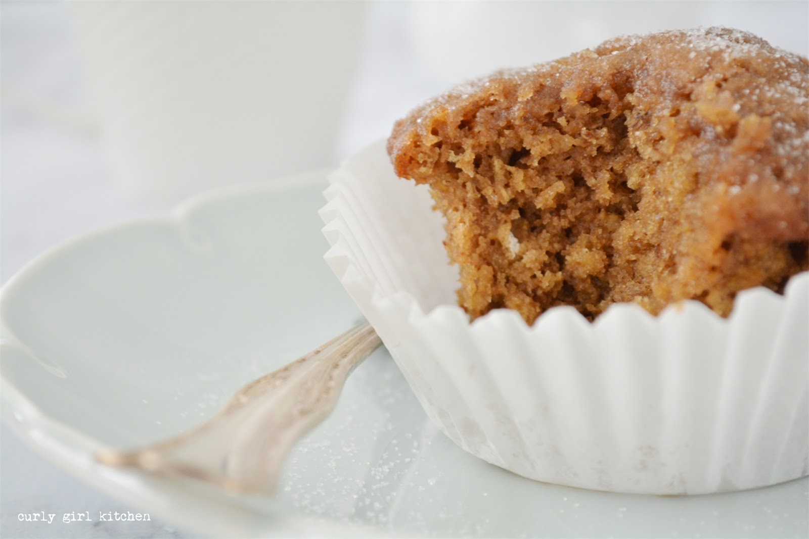 Curly Girl Kitchen Coffee and Walnut Muffins