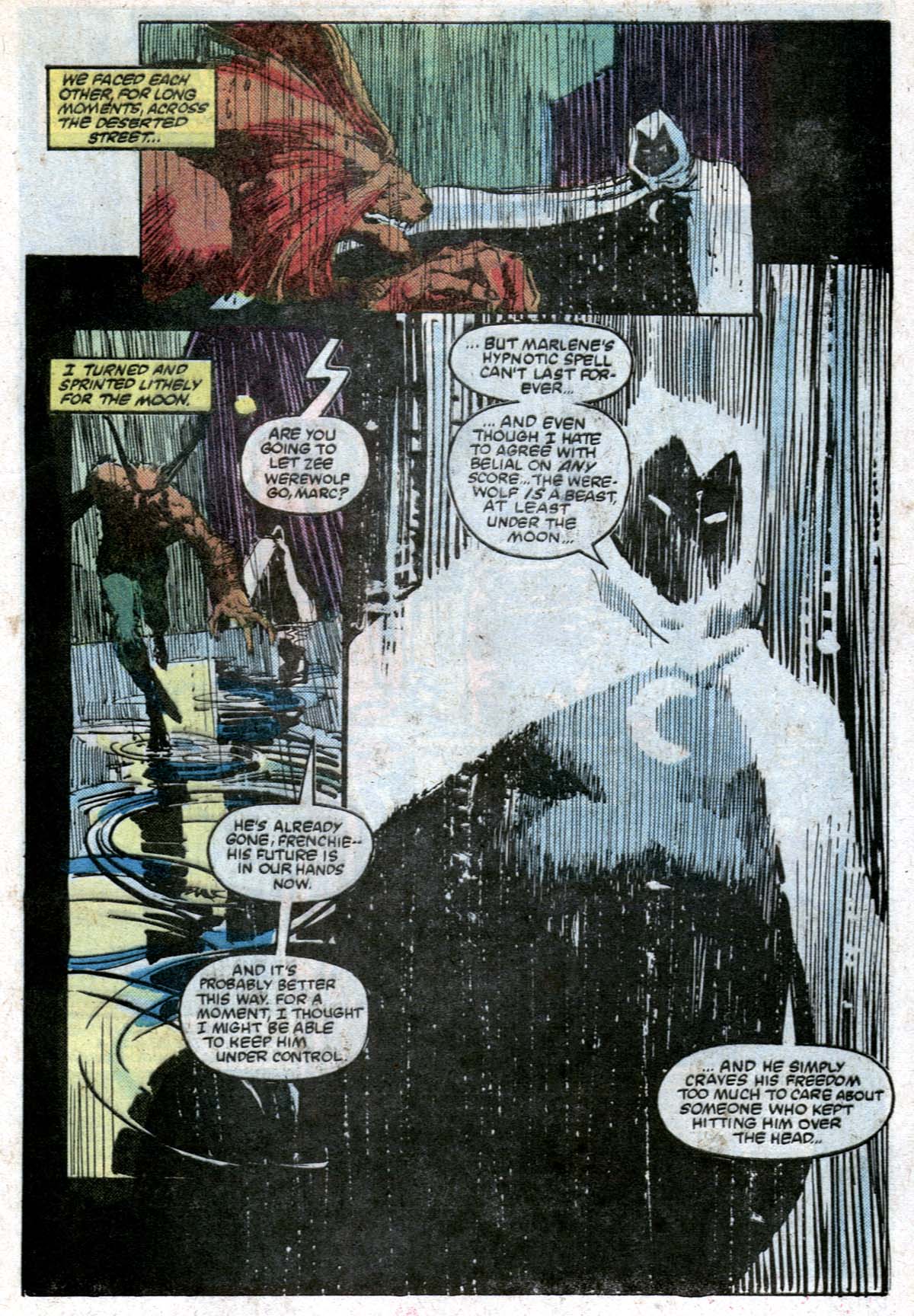 Read online Moon Knight (1980) comic -  Issue #30 - 29