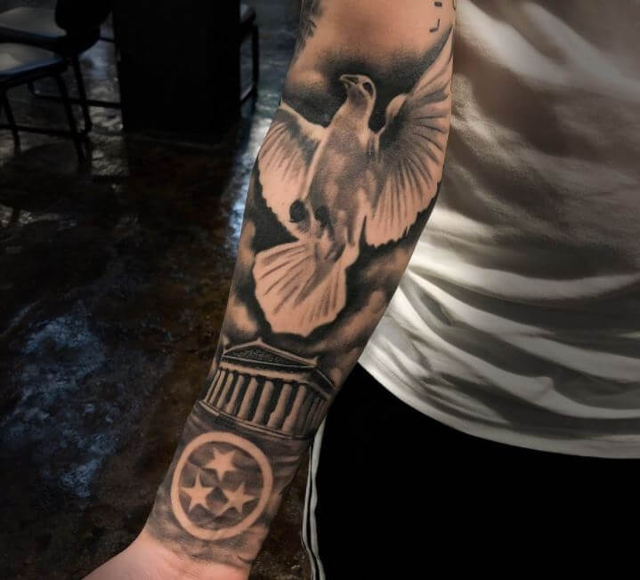 101 Peace Dove Tattoos For Men And Women 2018 Page 5