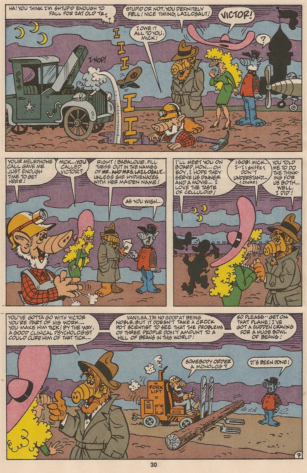 Read online ALF comic -  Issue #48 - 30