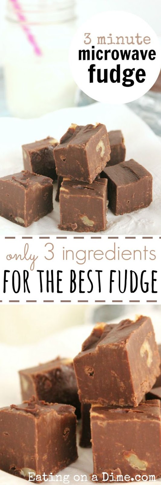 3 Minute Microwave Fudge Recipe Girls Dishes