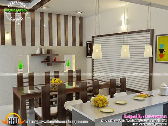 Modern dining room