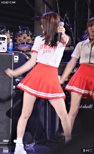 귀여운데 섹시한 오마이걸 지호 직캠.gif | 인스티즈