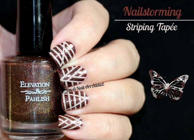 #Nailstorming // Striping Tapée