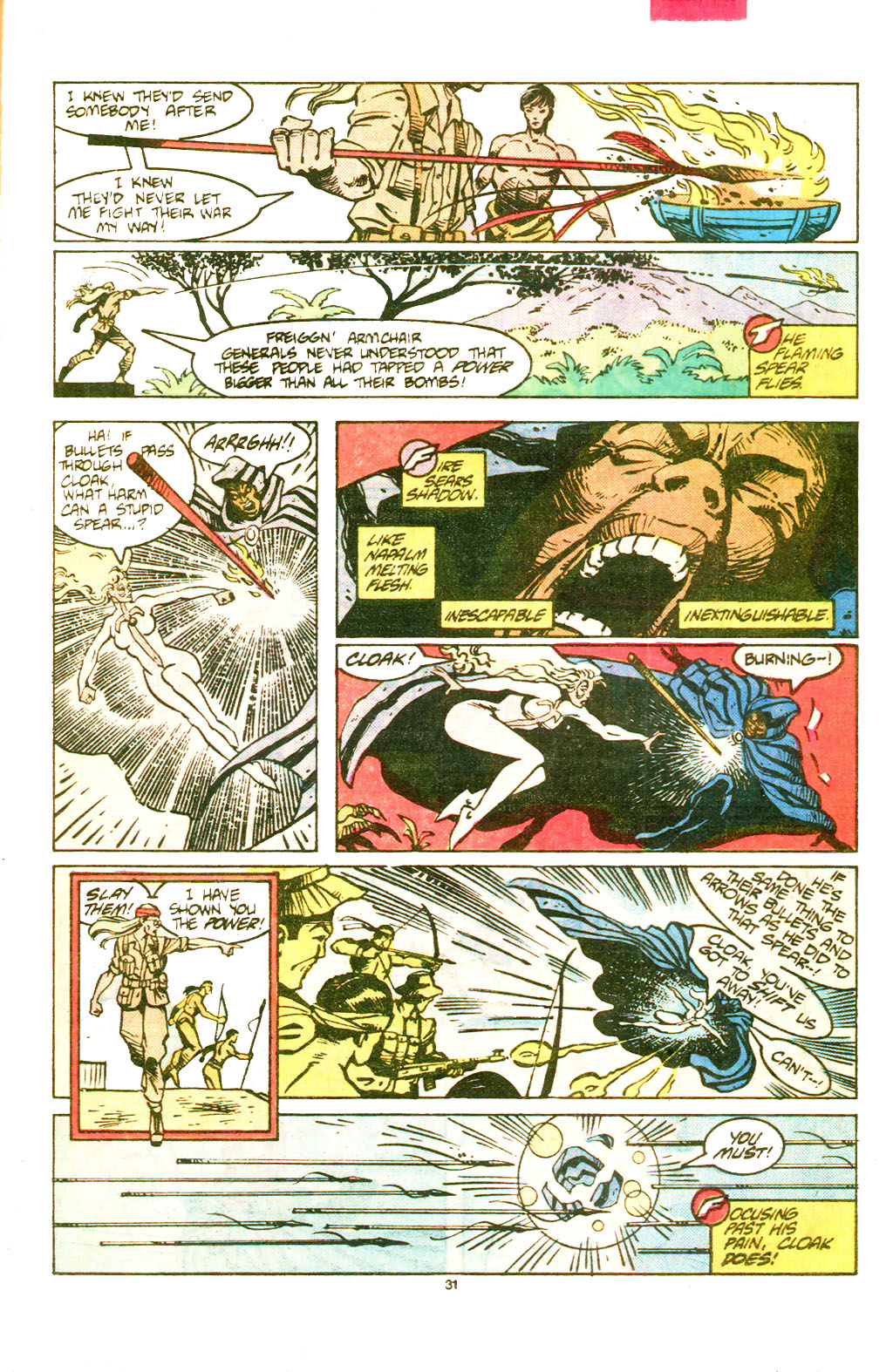 Read online Cloak and Dagger (1985) comic -  Issue #11 - 32