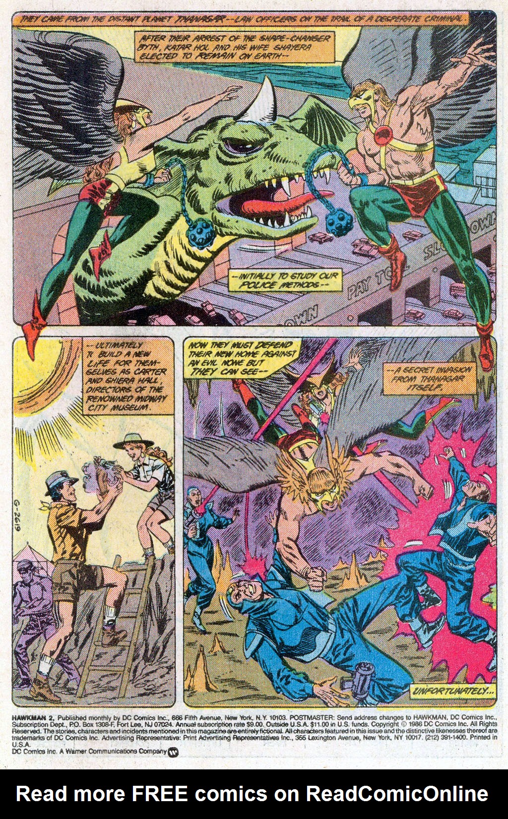Read online Hawkman (1986) comic -  Issue #2 - 3