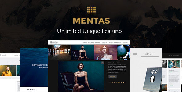 Free Download latest version of Mentas V1.0.7 - Creative Portfolio for Freelancer & Agency