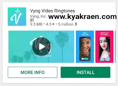 How to use vyng app. Vyng app se video Ringtone kaise lagaye. Videos Ringtone kaise set kare.