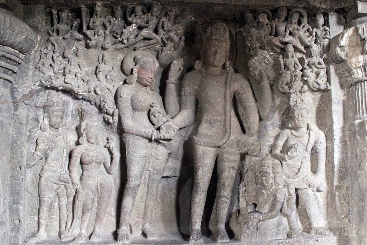 Huge panel at the south east entrance