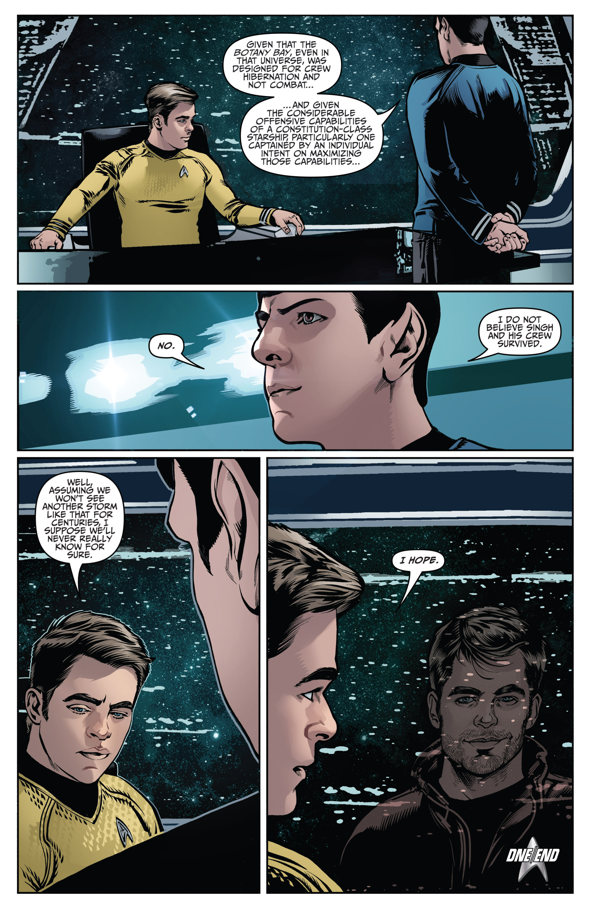 Read online Star Trek (2011) comic -  Issue #52 - 22