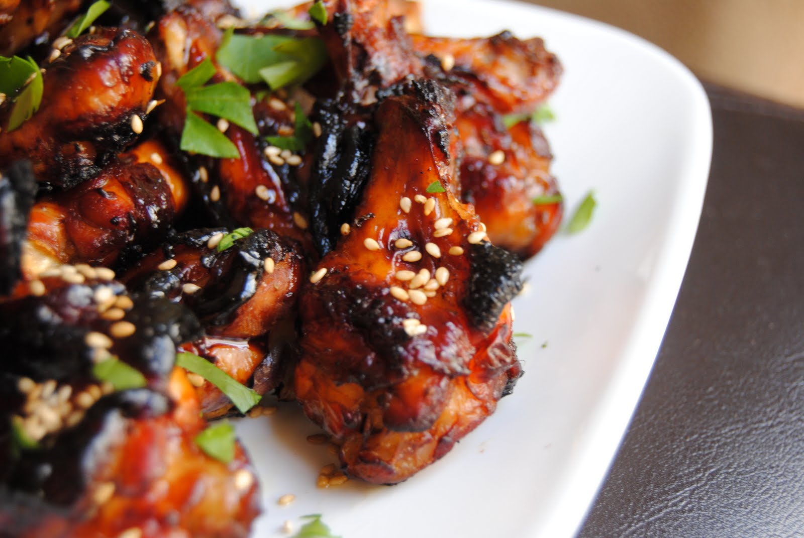 Malikala's Ono Kine Grinds Giada's Balsamic Chicken Drumettes