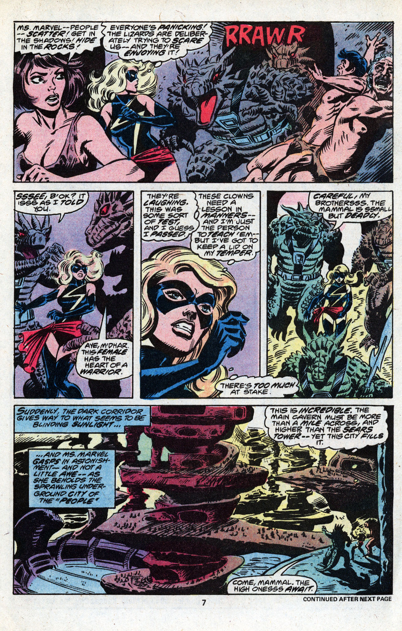Ms. Marvel (1977) issue 21 - Page 9