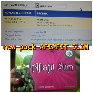 Afiafit Slim asli/murah/original/supplier kosmetik