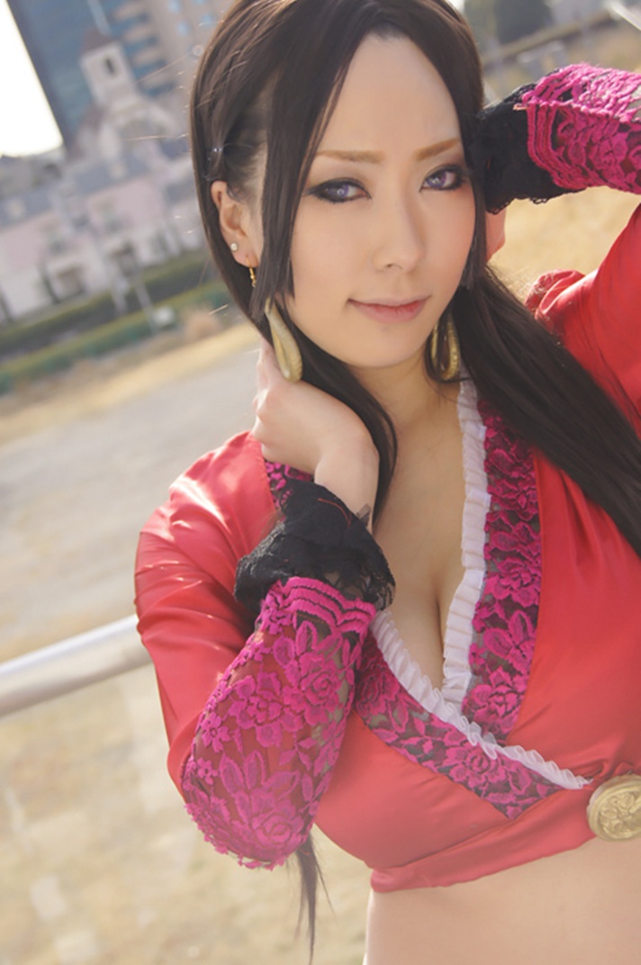 Fashion And Style One Piece Cosplay Boa Hancock By Cry 