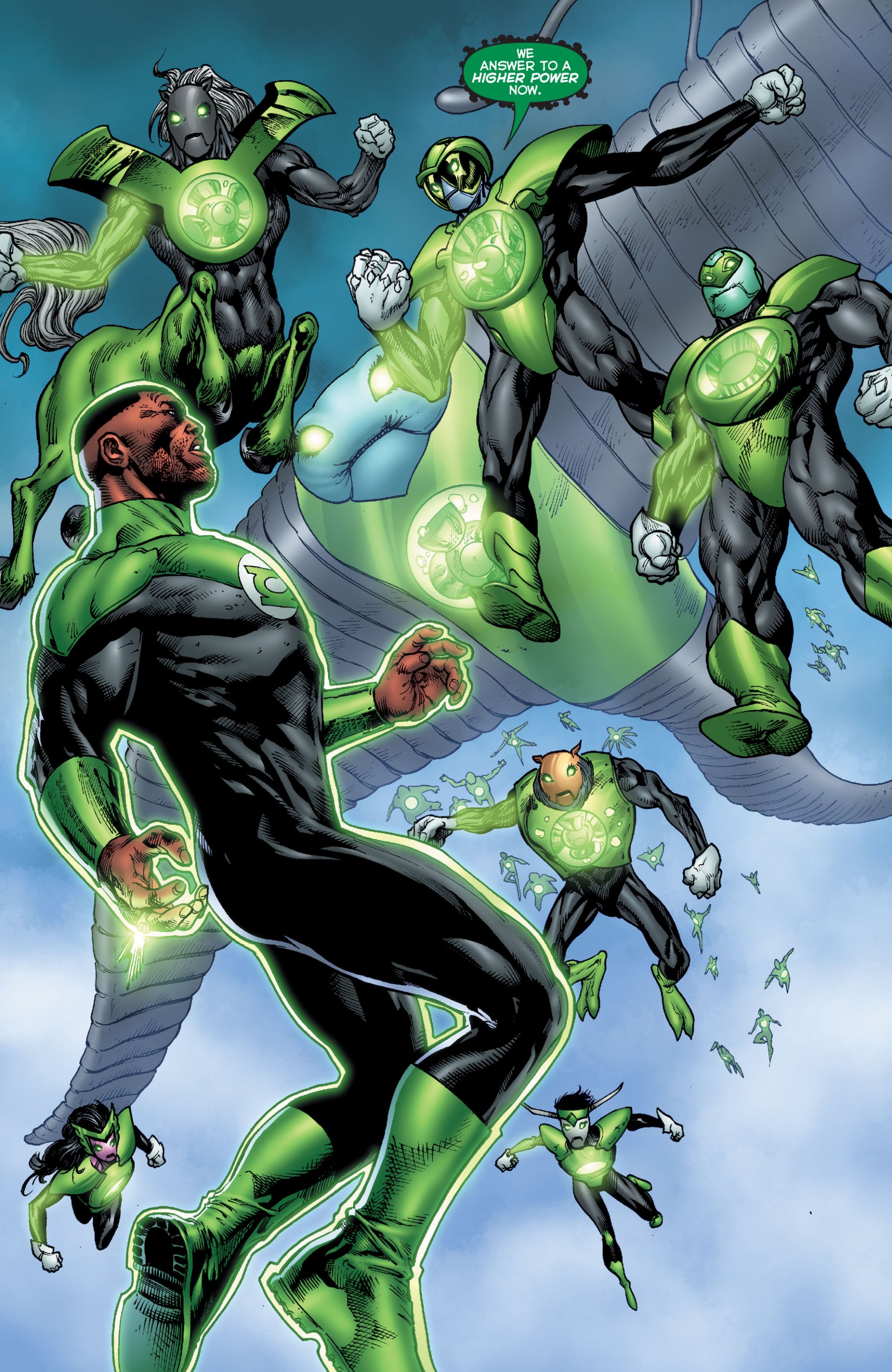 Read online Green Lantern Corps (2006) comic -  Issue #49 - 12