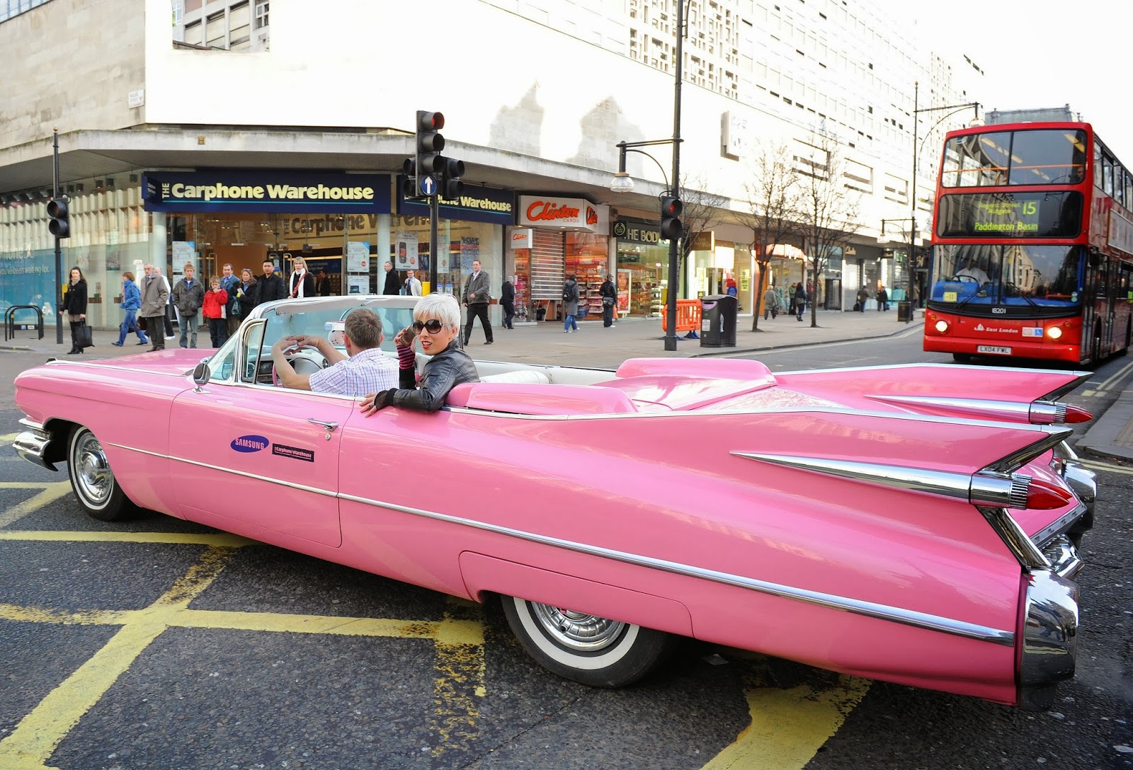 The Automobile and American Life: Photos of Pink Cadillacs: Mary Kay