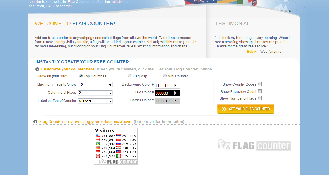 Menambahkan Flag Counter More Jippie