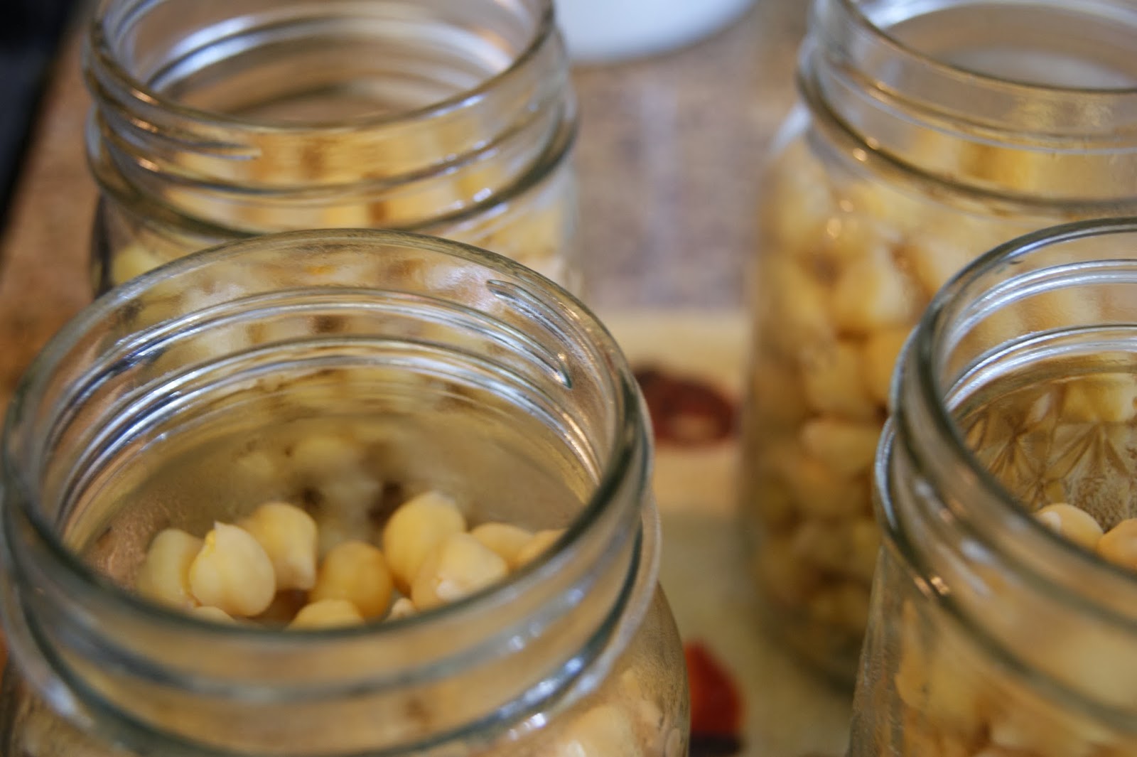 Canarella Pressure Canning Garbanzo Beans