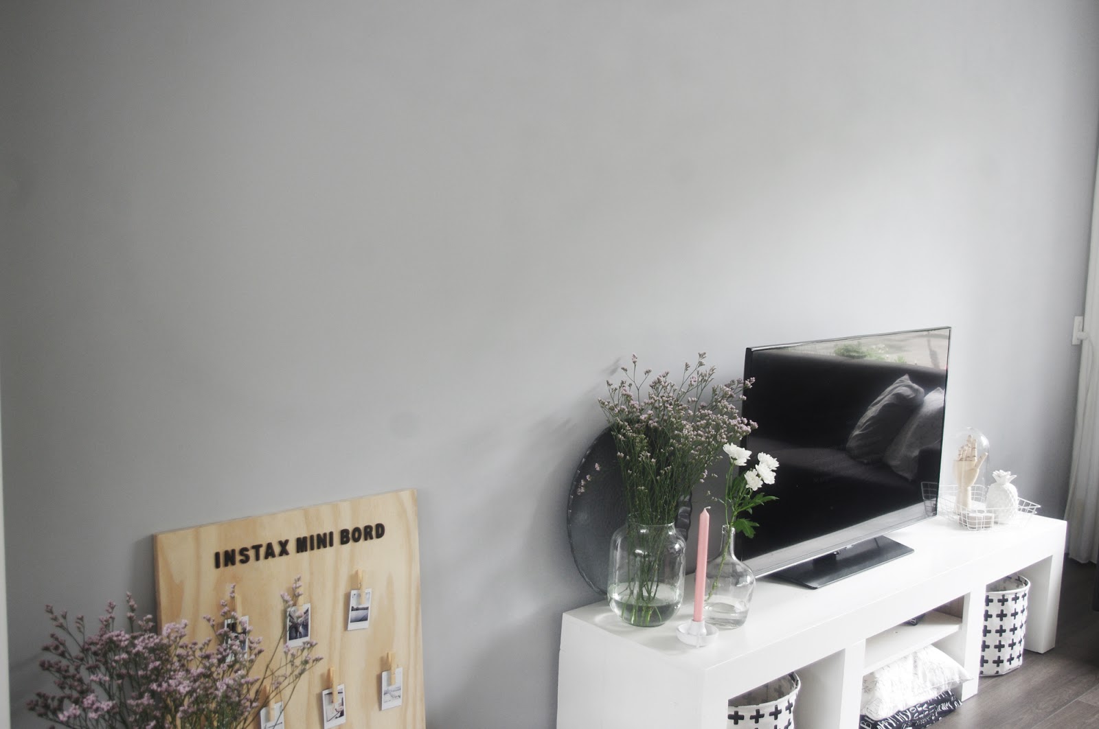 Makeover time: van blauw naar grijs living scandinavian