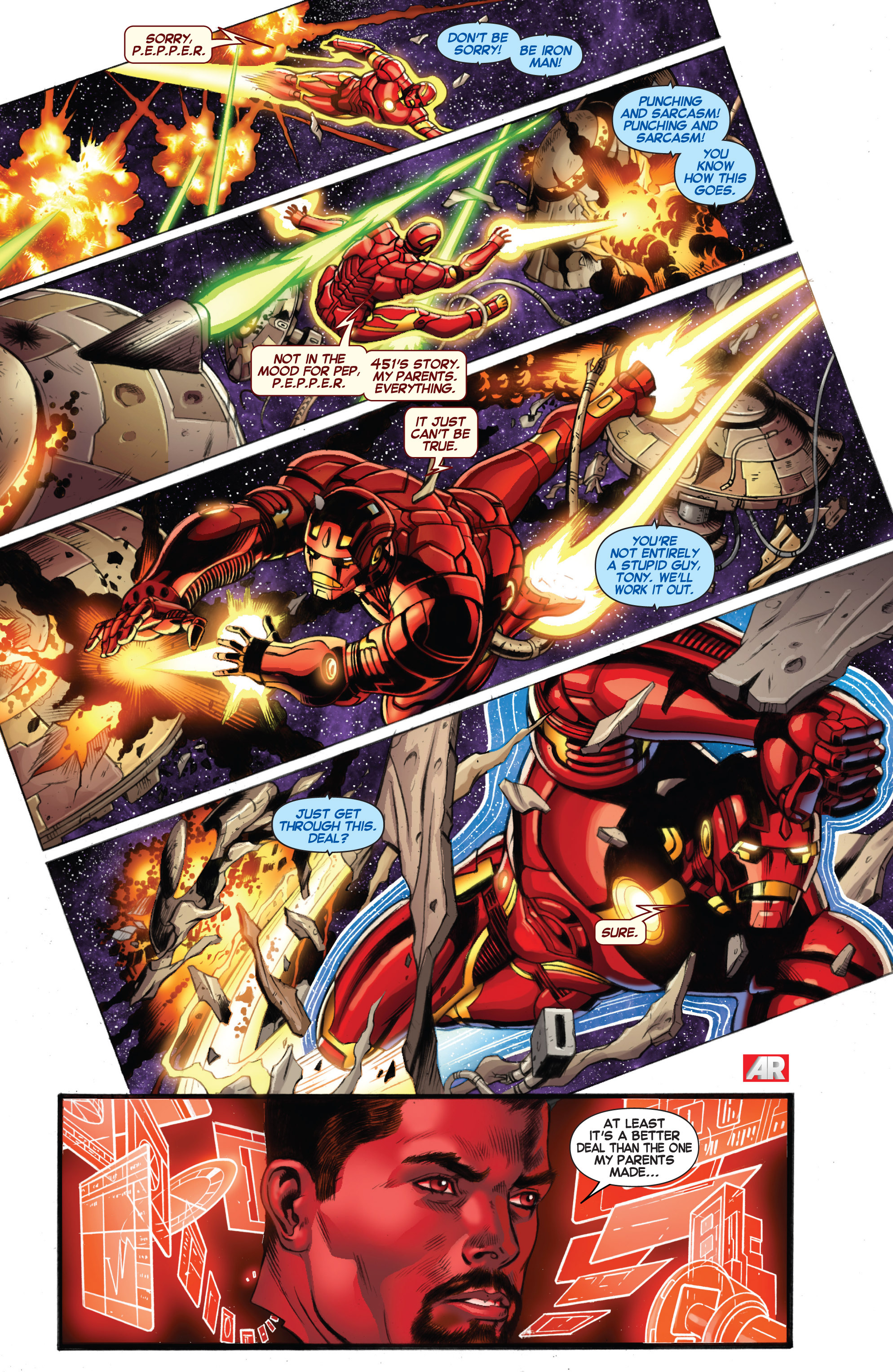 Read online Iron Man (2013) comic -  Issue #11 - 6