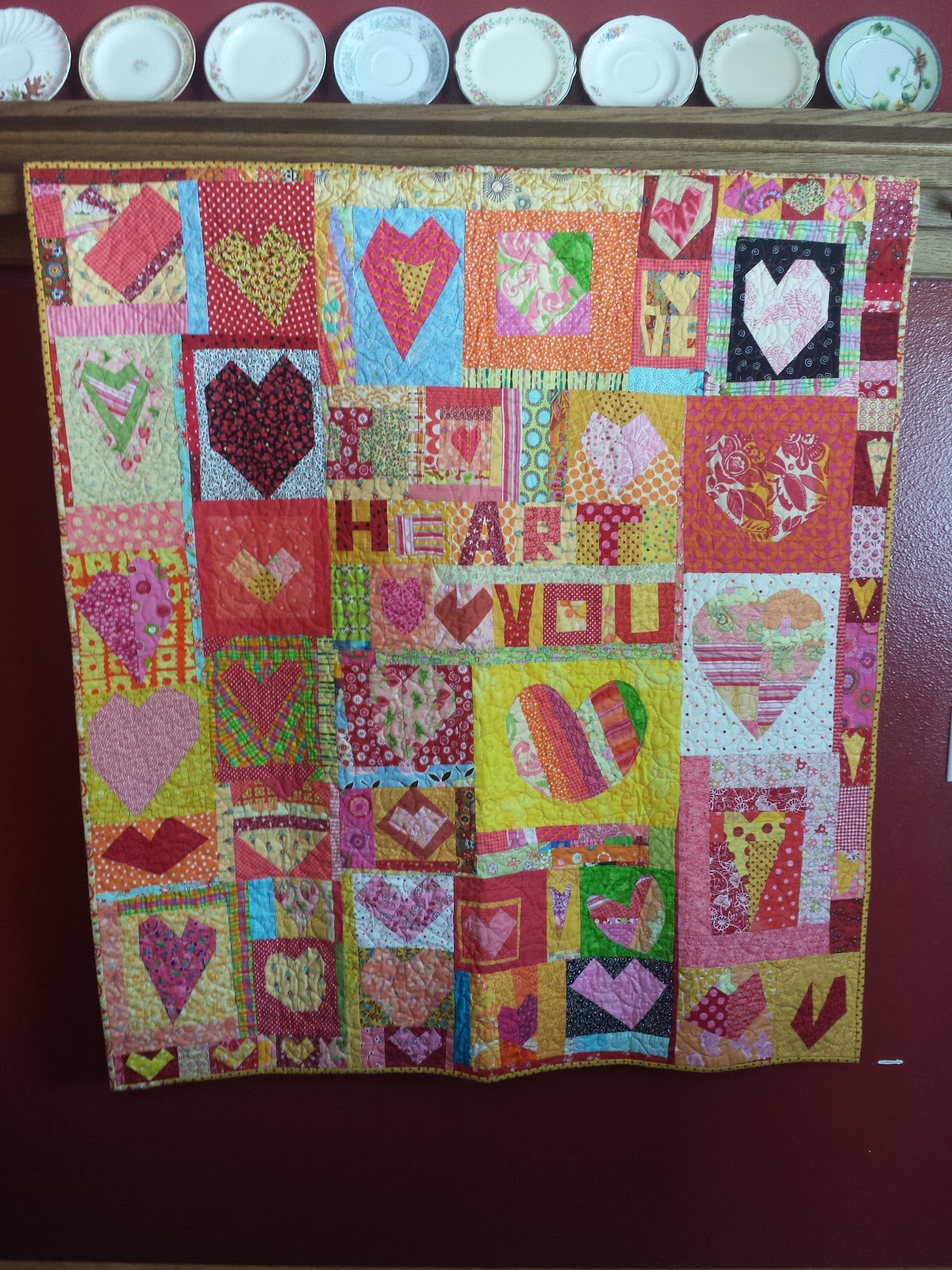 Crafty sewing & quilting: happy valentine's day! Em's Scrapbag: Happy Valentines Day