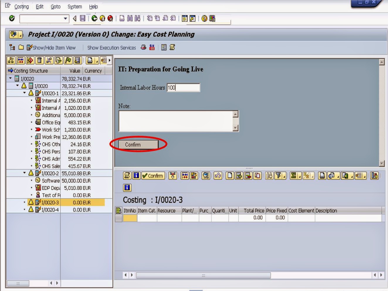 青蛙SAP分享 Learning & Examination Plan Costs with WBS (via Easy Cost