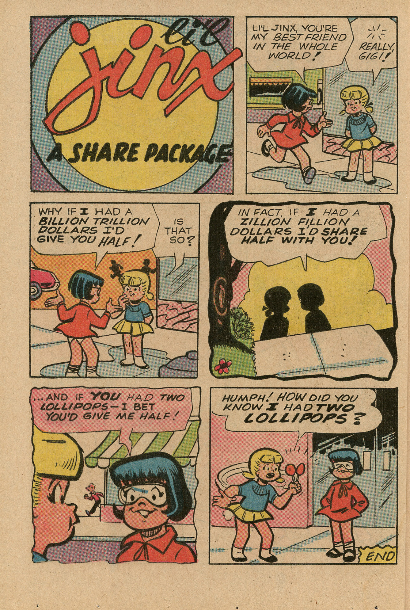 Read online Archie's TV Laugh-Out comic -  Issue #16 - 36