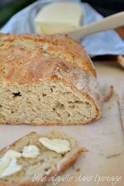 Irish soda bread (pain express)