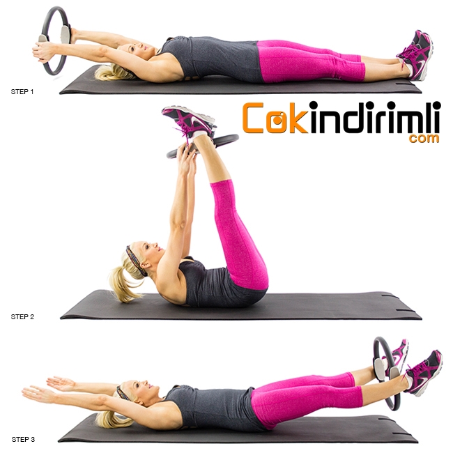Cosfer Csf Pc4 Pilates Cemberi Sunger Mor Fiyati
