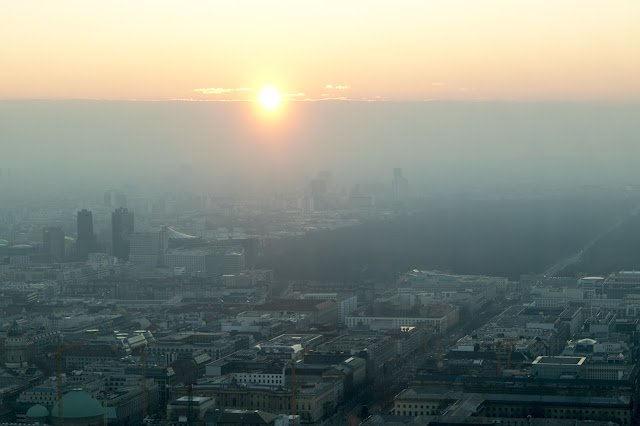 Panorama dalla Torre della Tv-Fernehturm-Berlino