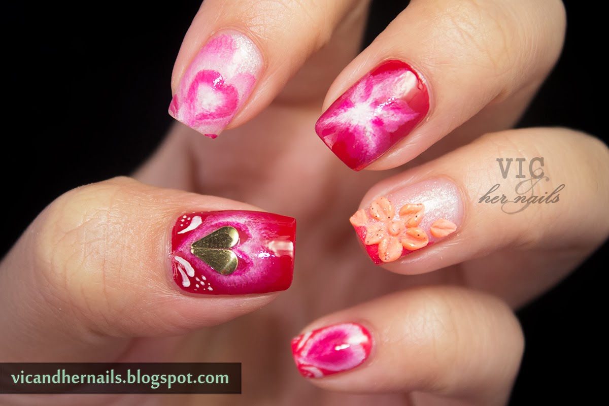 3D Valentine's Day Nail Tutorial - wide 5