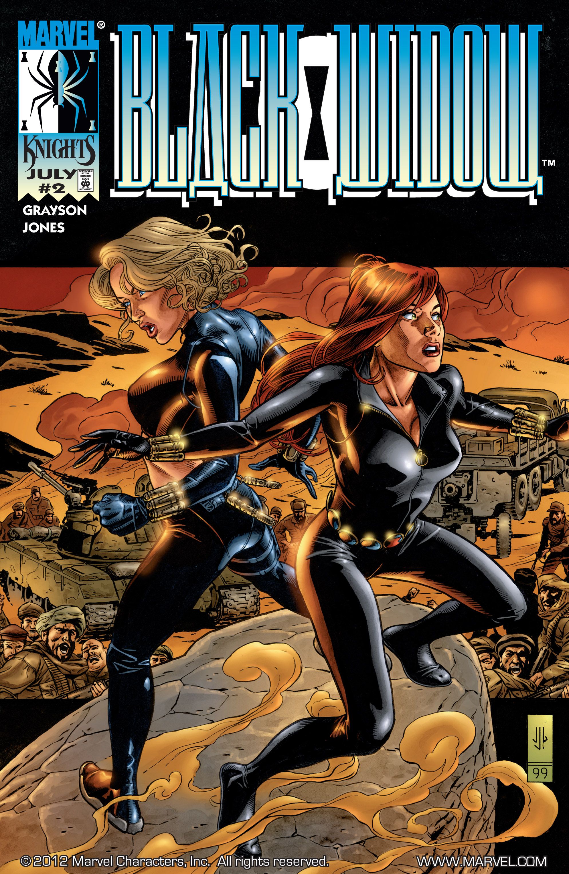 Read online Black Widow (1999) comic -  Issue #2 - 1