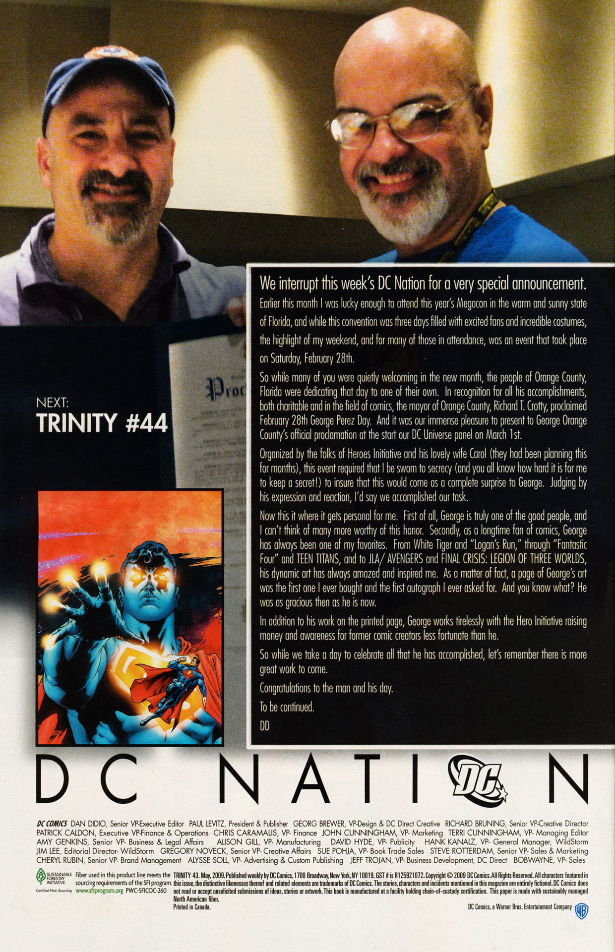 Read online Trinity (2008) comic -  Issue #43 - 30