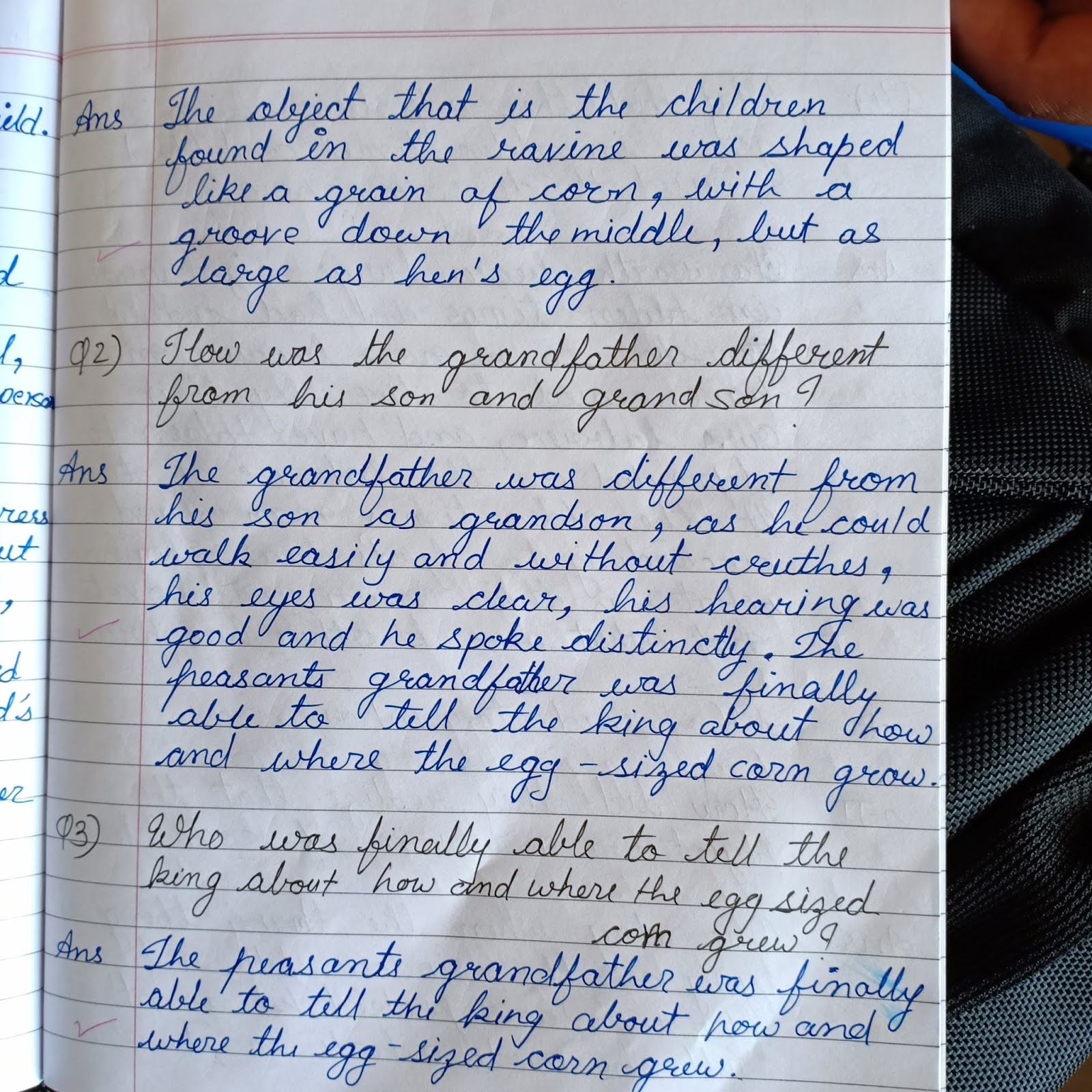 English Ch1 A grain as big as hen's egg (prose)