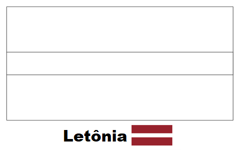 blog de geografia bandeira da letônia para imprimir e colorir