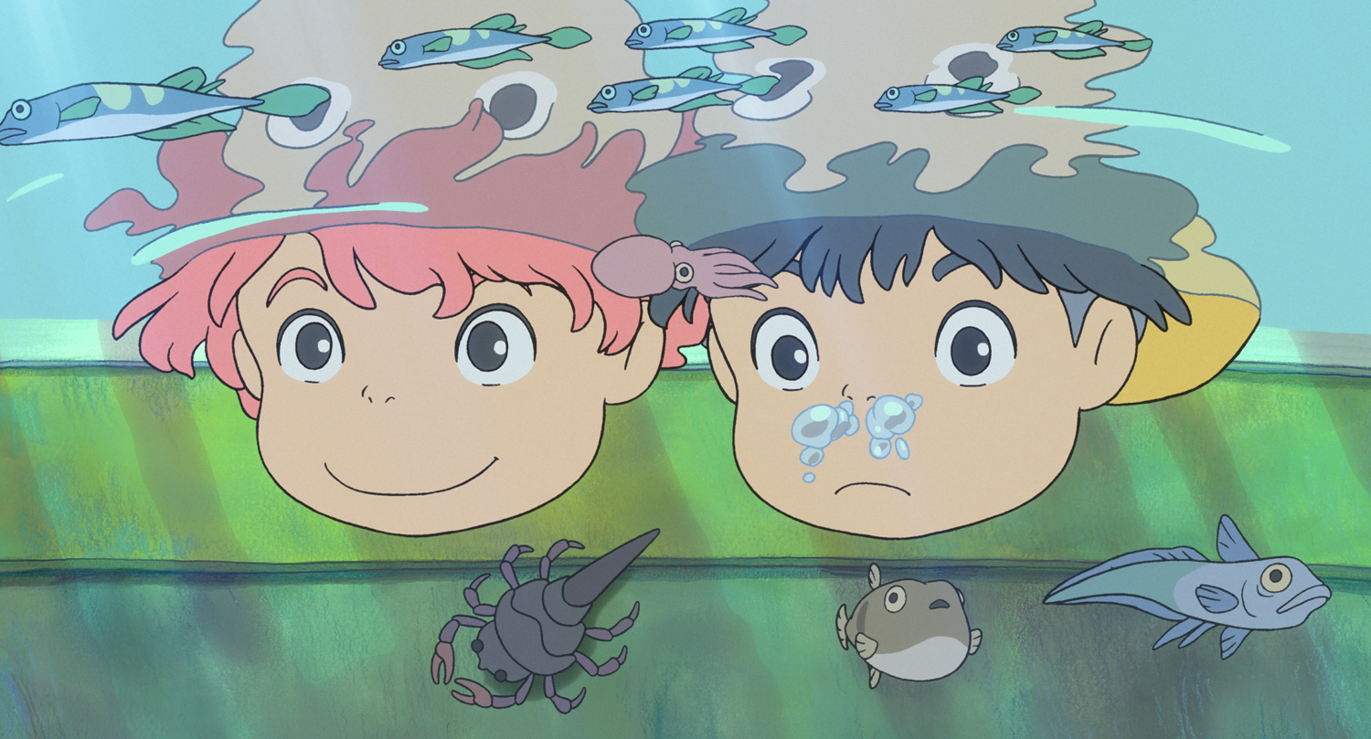 Ponyo sur la falaise Hayao Miyazaki Studio Ghibli