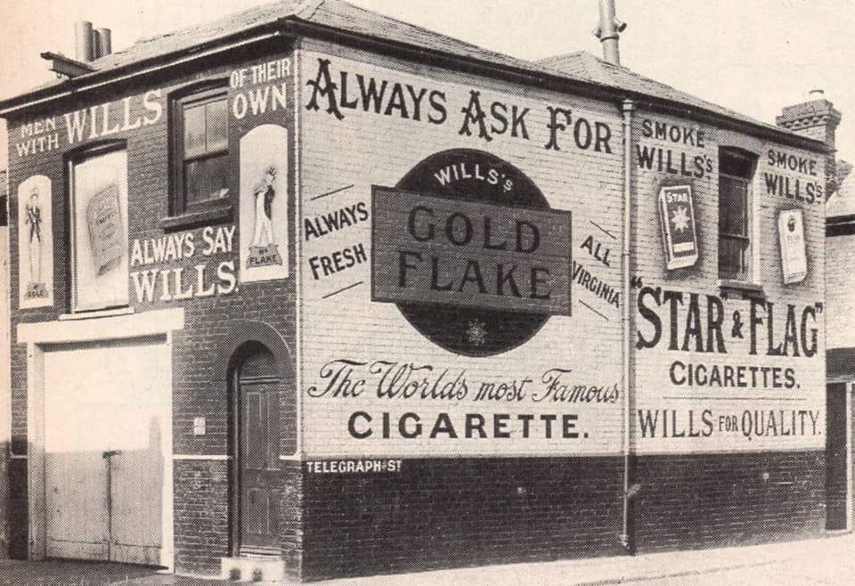 Remember adverts on the side of the house?