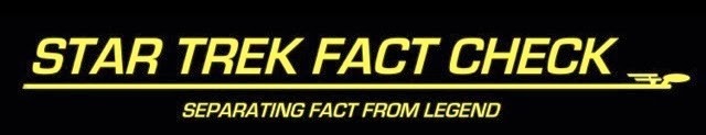 Star Trek Fact Check