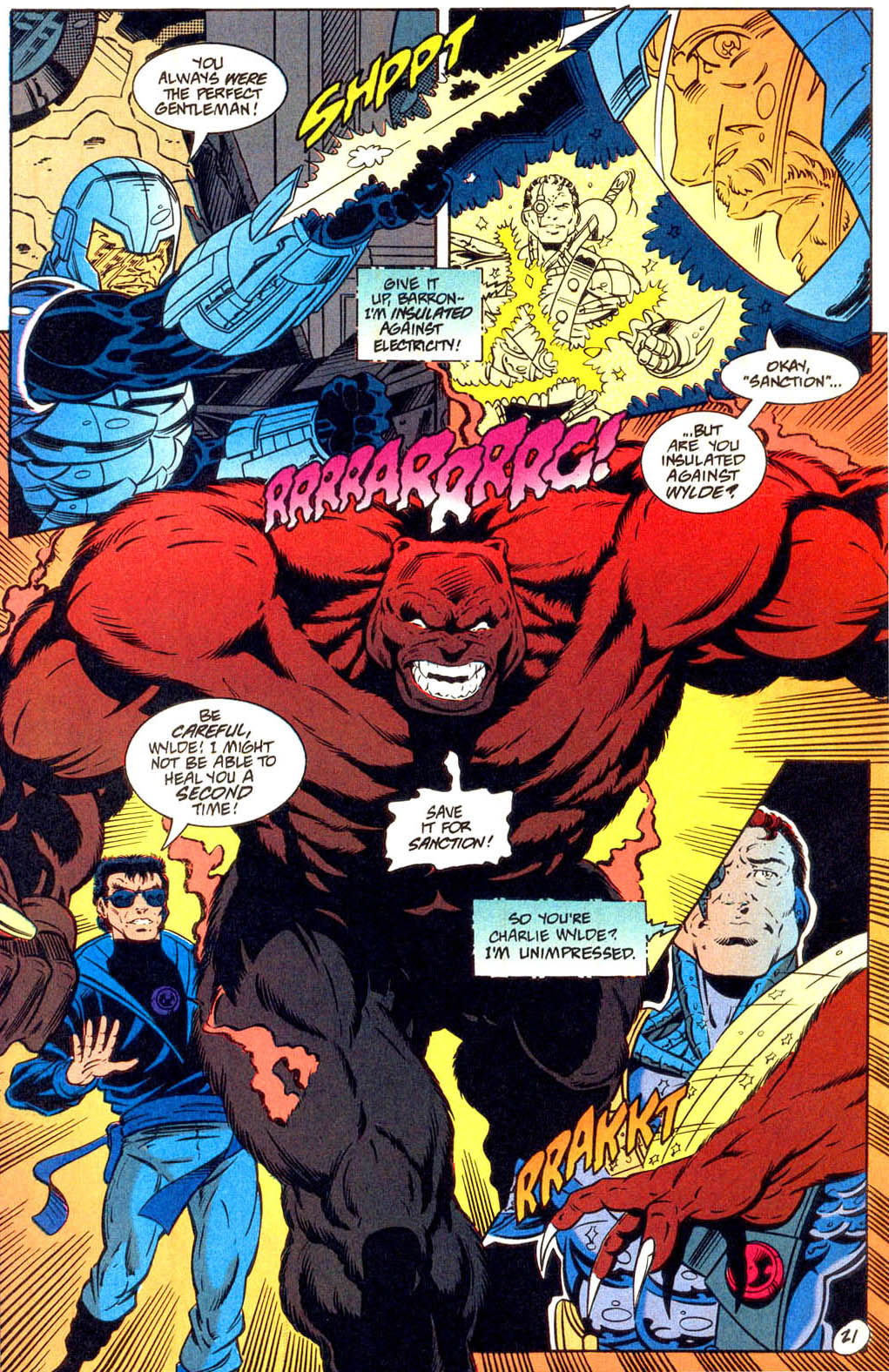 Read online Outsiders (1993) comic -  Issue #2 - 21
