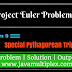Project Euler | Problem 9 | Special Pythagorean Triplet