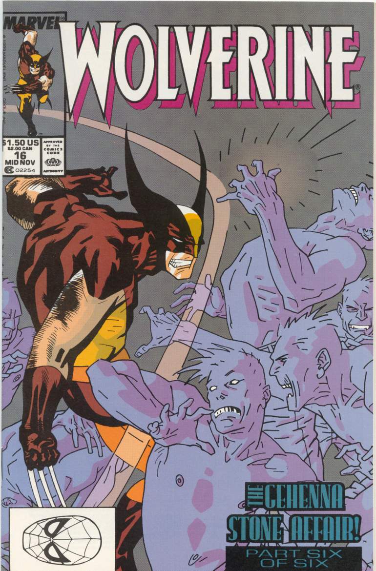 Read online Wolverine (1988) comic -  Issue #16 - 1