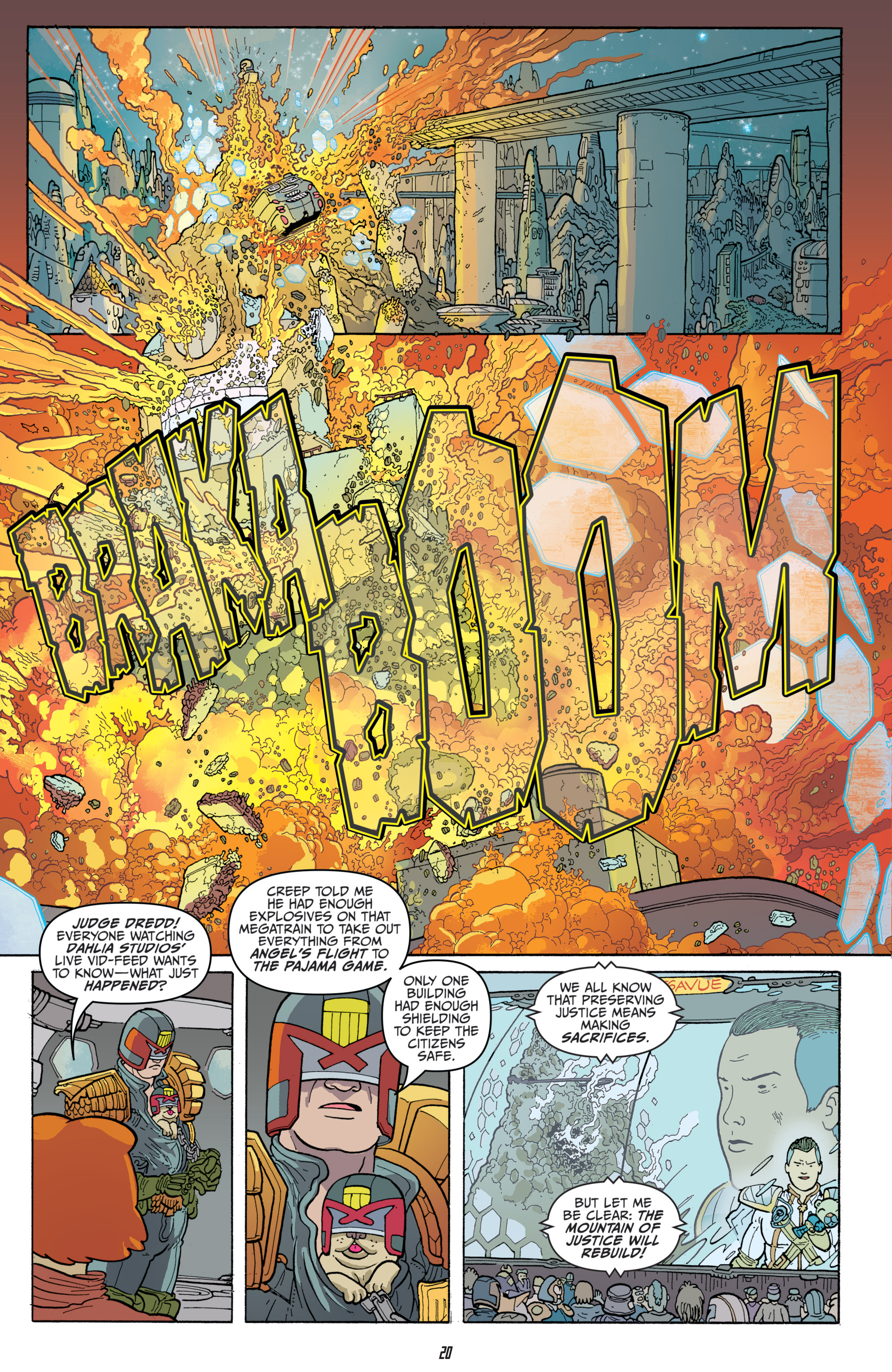 Read online Judge Dredd: Mega-City Two comic -  Issue #5 - 21