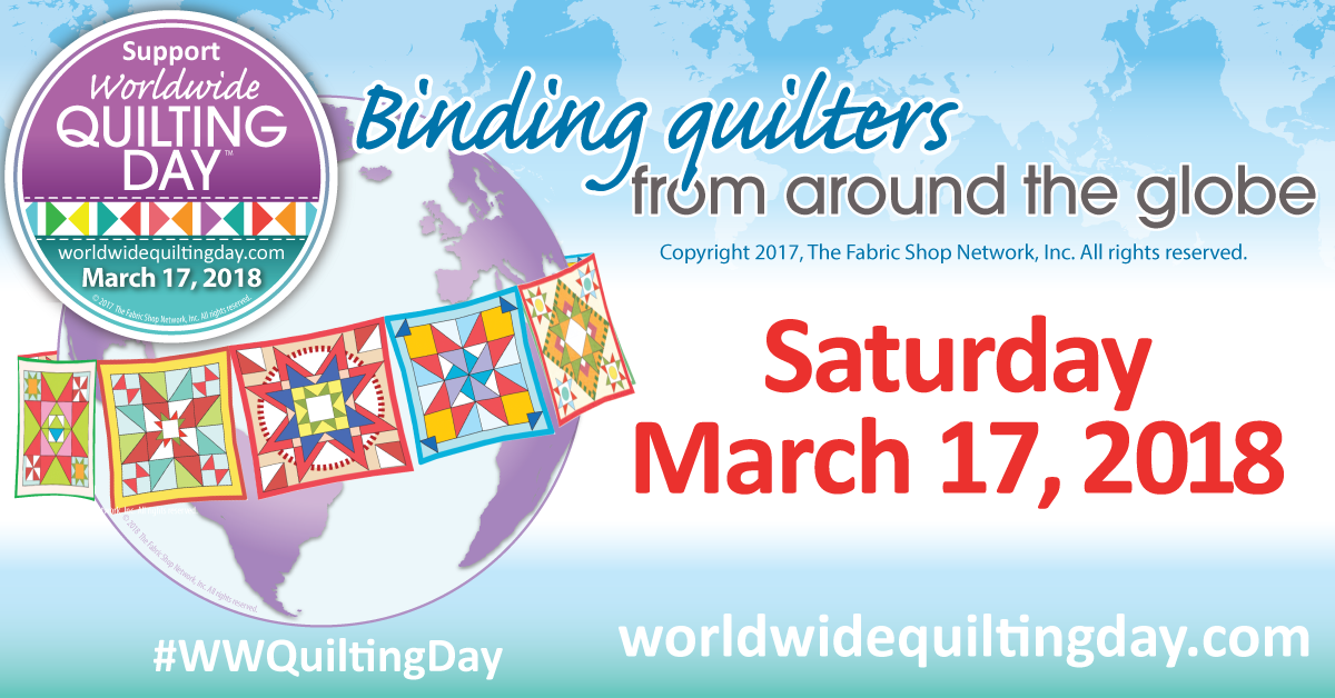 Fredericton Quilters' Guild Worldwide Quilting Day