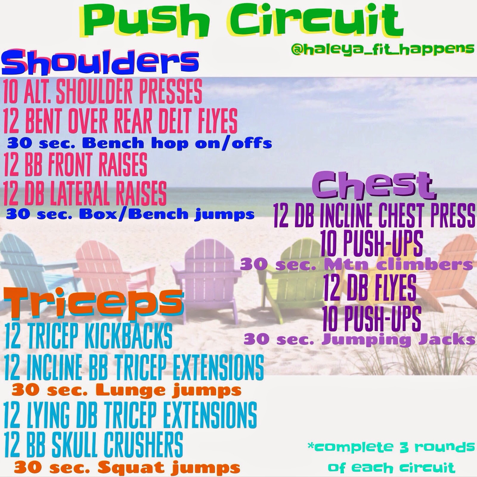Fit Happens: Summer PUSH Circuit