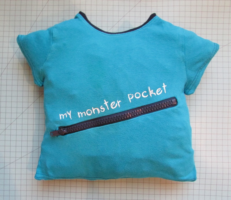 Create Kids Couture Keepsake Pillow from a Favorite Shirt